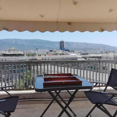 Penthouse Spacious W Super Wifi & Terrace, 2 Min From Metro Athene Buitenkant foto