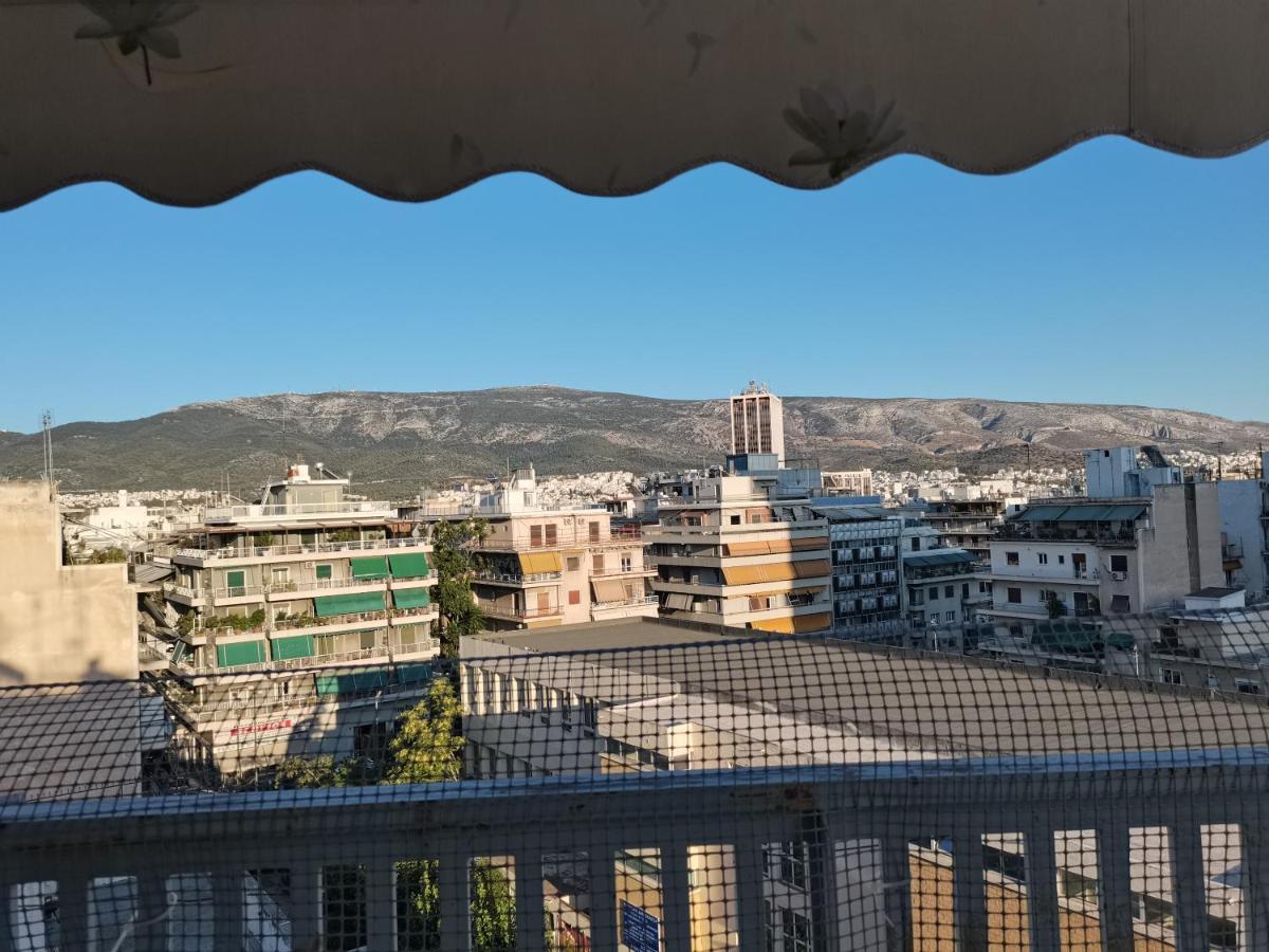 Penthouse Spacious W Super Wifi & Terrace, 2 Min From Metro Athene Buitenkant foto